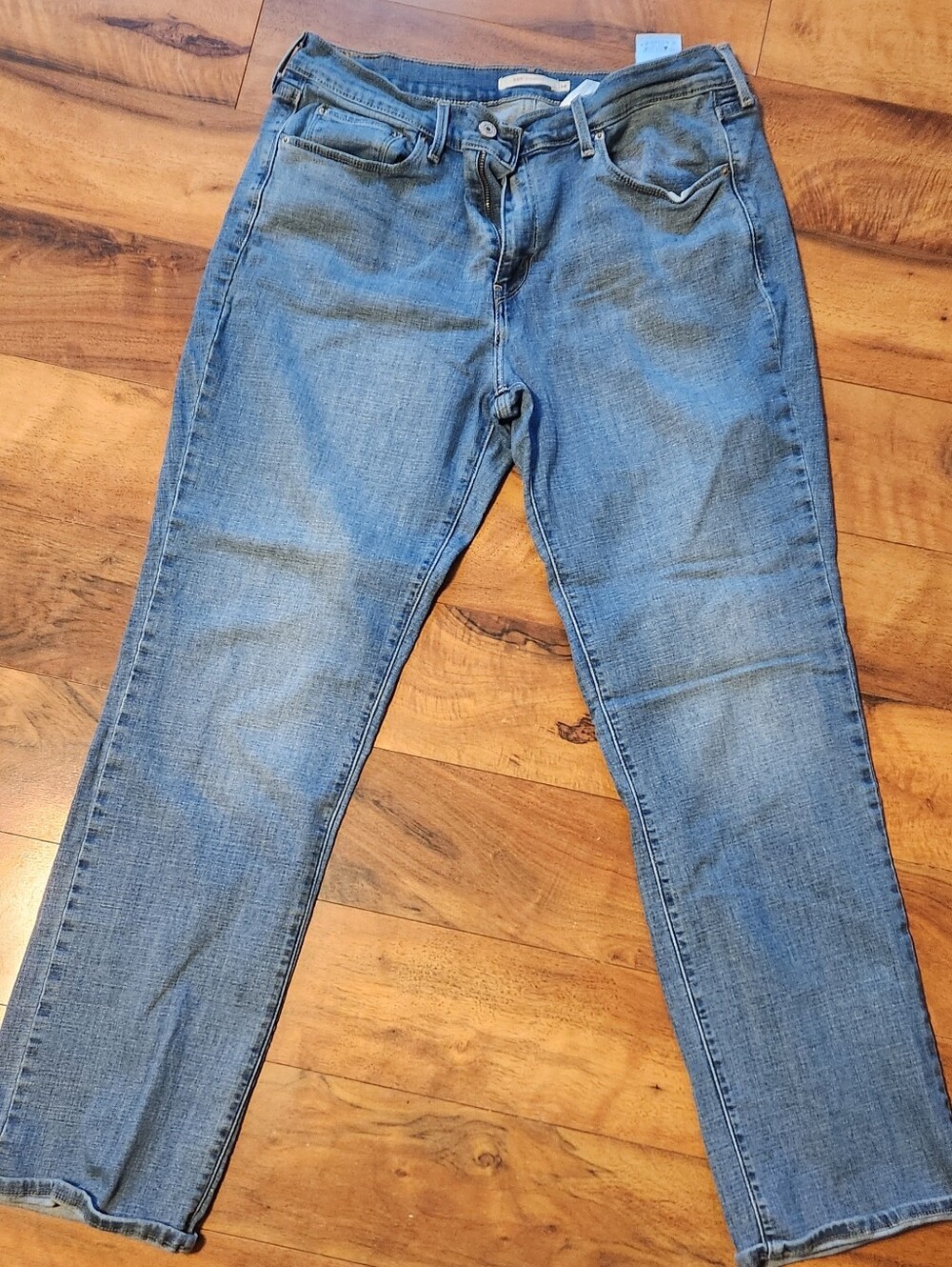 Classic Women's Levis  Blue Jeans Size 14 505 Straight